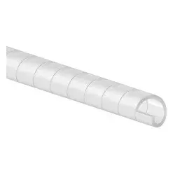 GGK 1629 GGK Spiralschlauch 12 mm, natur, Bündelung 10-40 mm, Wanddicke 1, 5 mm SPIRAL 12 SPIRAL12 - 2 Meter