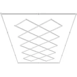 VEVOR LED Garagenlicht 88000LM Garagenlampe Werkstatt Deckenleucht Baustrahler
