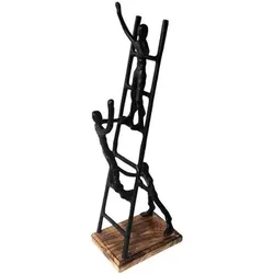 Signes Grimalt  Statuetten und Figuren S/Leiter-Figuren  in Schwarz, Diam 30 cm