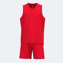 Joma Olimpiada Basketballtrikot + Shorts Set Kinder 600 - rot 164