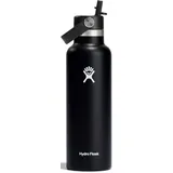 Hydro Flask Trinkflasche Schwarz 0,62 l