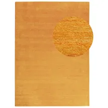 Steffensmeier Gabbeh Teppich Jaipur | Wolle, Terra, Größe: 140x200 cm Kurzflor Teppich für Wohnzimmer Handloom