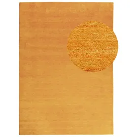 Steffensmeier Gabbeh Teppich Jaipur | Wolle, Terra, Größe: 140x200 cm Kurzflor Teppich für Wohnzimmer Handloom