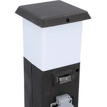 Unitec Gartensteckdose WLAN-fähig IP44 2 St.