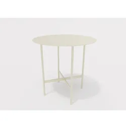 BETA Beistelltisch rund Small RAL 7044 seidengrau