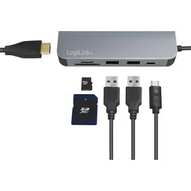 Logilink USB-C (USB 3.2 Gen 2) Multiport Hub