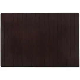 Karat Bambus-Badematte Emma Dunkelbraun 60 x 90 cm