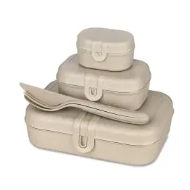 Koziol Pascal Ready Lunchbox Set beige 4-teilig