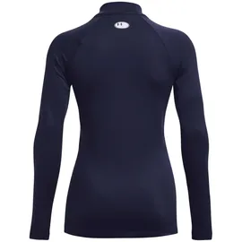 Under Armour Coldgear Authentics Damen 410 - Midnight Navy / White - XL