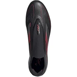 adidas F50 Elite Laceless FG Core Black / Iron Metallic / Lucid Red 47 1/3