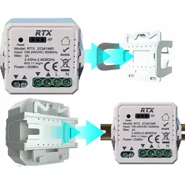 OEM Tuya Zigbee Rollladensteuerung 10 St. Mehrfarbig