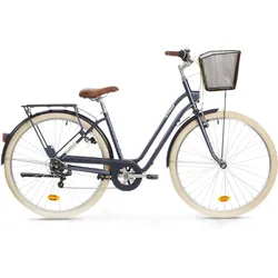 City Bike 28 Zoll Elops 520 LF Damen blau XS