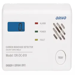 Sensor CO-Detektor batteriebetrieben mit Display rechteckig 3xAA 4245