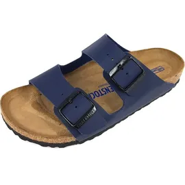 Birkenstock Arizona Weichbettung Birko-Flor blau 46