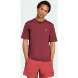 Adidas Trefoil Essentials Kurzarm-T-Shirt Shadow Red M