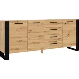 BIM Furniture Nuka 197 x 87 x 45 cm Beige / Schwarz