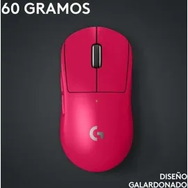 Logitech G PRO X SUPERLIGHT 2 LIGHTSPEED Kabellose Gaming-Maus, West Europa Verpackung, Lightweight, 60g, 8K-Abrufrate, 44K DPI, 5 programmierbare Tasten, USB-C, PC - - Gaming