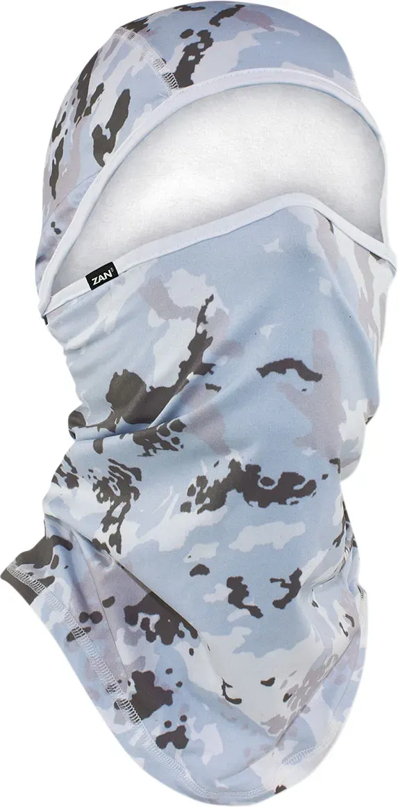 Zan Headgear SportFlex Convertible Camo, cagoule - Blanc/Gris Clair/Gris - Taille unique