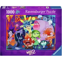 Ravensburger Erwachsenenpuzzle 1000 Teile - Disney / Pixar Alles steht Kopf 2 - Neue Emotionen im Hauptzentrale