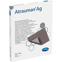 Hartmann Atrauman Ag steril Kompressen 10 St