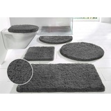 Badematte »Sanremo«, Höhe 30 mm, rutschhemmend beschichtet, fußbodenheizungsgeeignet, besonders weich durch Microfaser, Badematten auch als 3 teiliges Set erhältlich