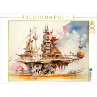 Calvendo Puzzle Ein Motiv aus dem Kalender "Kuriose Häuser" 1000 Teile Lege-Größe 64x48cm Foto-Puzzle für glückliche Stunden