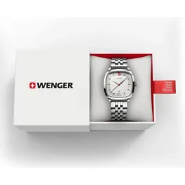 Wenger 01.1921.101 Herrenuhr Vintage Classic 37mm 5ATM
