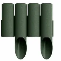 Green-split Beetbegrenzung Palisaden aus Kunststoff grun 230cm x 25.5cm Rasenkanten