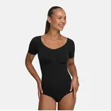 creamy fabrics Miederbody T-Shirt Schwarz L