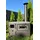 homeparadise Outdoor-Küchenofen Terrassenofen 9 kW Kuzine Soba/Gartenküche Holzofen Ofen mit Holzkohle (Brennkammertür: Glas)
