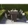 ALLIBERT Iowa Gartensessel 110 x 110 x 110 cm braun/taupe