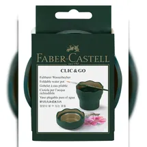 Faber-Castell Wasserbecher Clic & Go 6 St. grün