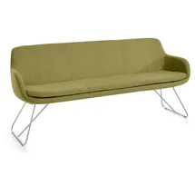 Musterring Tavia, Schlittengestell in drei Ausführungen, Breite 180, 200 oder 220 cm, grün