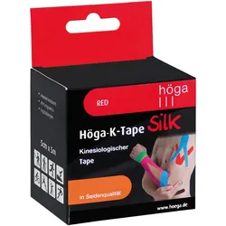 Höga-K-Tape Silk 5cm x 5m red kinesiologischer Tape
