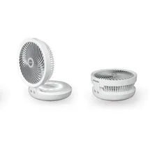 Macom 19 cm Tischventilator Weiß
