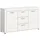 VCM Sideboard Jam 125 x 80 x 35 cm Weiß