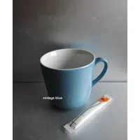 Dibbern SONDERAKTION Solid Color - Becher mit Henkel 0,32 l - vintage blue - NEU