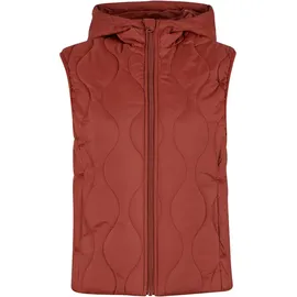 URBAN CLASSICS Super Light Puffer Weste Dark Rust XL