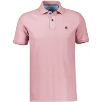Lerros Poloshirt LERROS "Poloshirt Herren COOL & DRY atmungsaktiv Piqué", Herren, Gr. L, vivid rose, 60% Baumwolle, 40% Polyester, ohne Ausschnitt, Shirts, Trocknet schnell, angenehm kühl, pflegeleicht, kurzarm, einfarbig