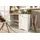 OTTO home Schreibtisch Teresa Kiefer massiv / Weiß