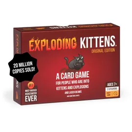 Exploding Kittens Kartenspiel Englische Edition