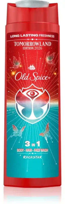 Old Spice Tomorrowland Duschgel für Herren für Gesicht, Körper und Haare 400 ml