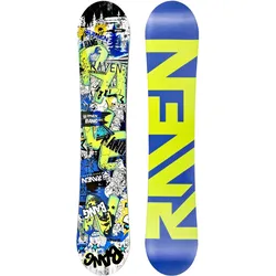 Snowboard Bang Junior BLAU|fluoreszierendes Neongrün|SCHWARZ 90 CM