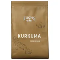 Fuchs Gewürze - Kurkuma gemahlen | Feines Kurkumapulver | 40 g im Beutel