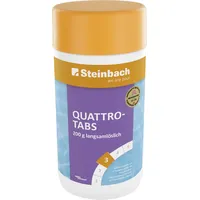 Steinbach Poolpflege Quattrotabs Tabs 1 kg Tabletten, TCCA Multi 85%