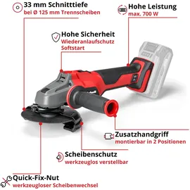 Einhell AXXIO 18/125 Q Power X-Change ohne Akku
