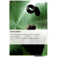 GRIN Verlag Experiential Learning Theory nach David Kolb