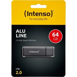 Intenso Alu Line 64 GB anthrazit USB 2.0