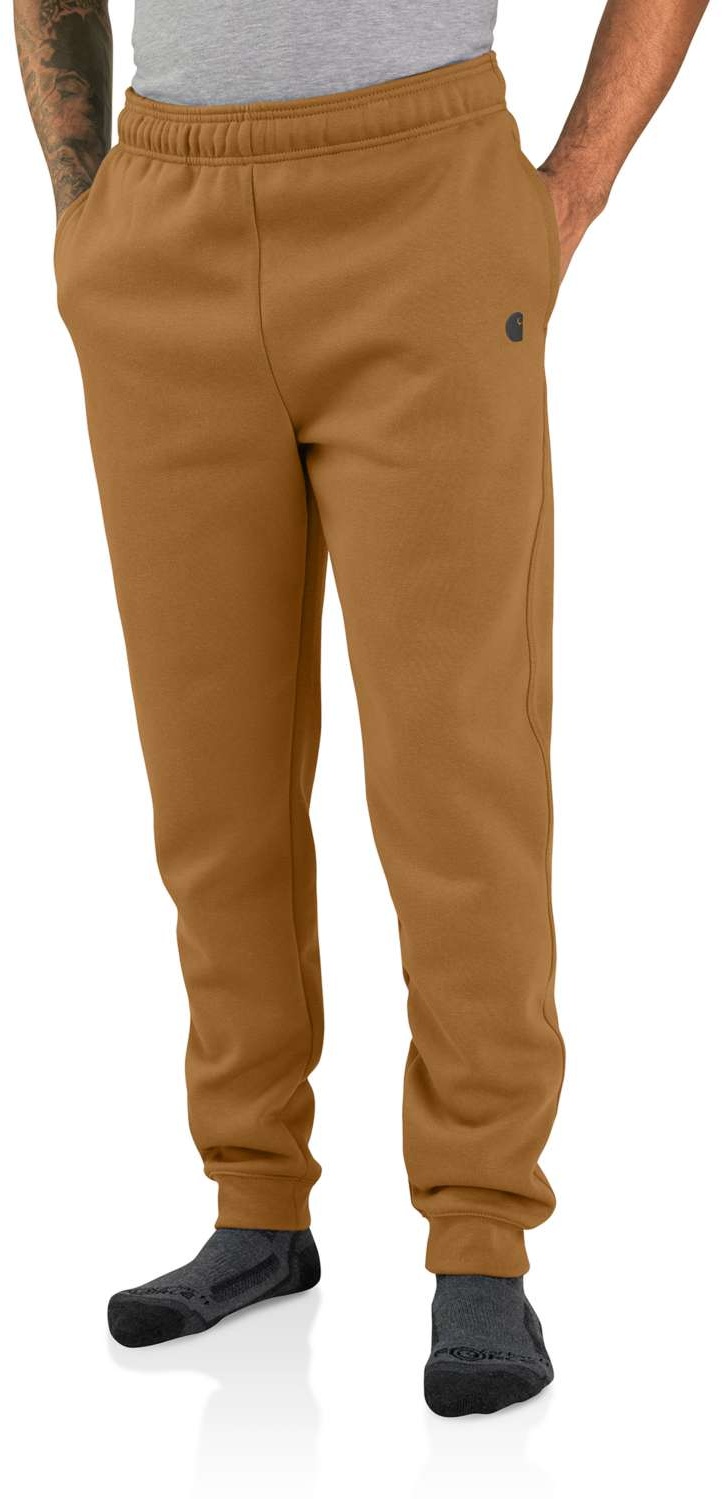 Carhartt Jogginghose ikonisch lockere Sweatpant entspannte Passform 105307 - carhartt brown - S
