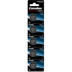 Camelion CR2430 Lithium Knopfzelle (5er Blister)